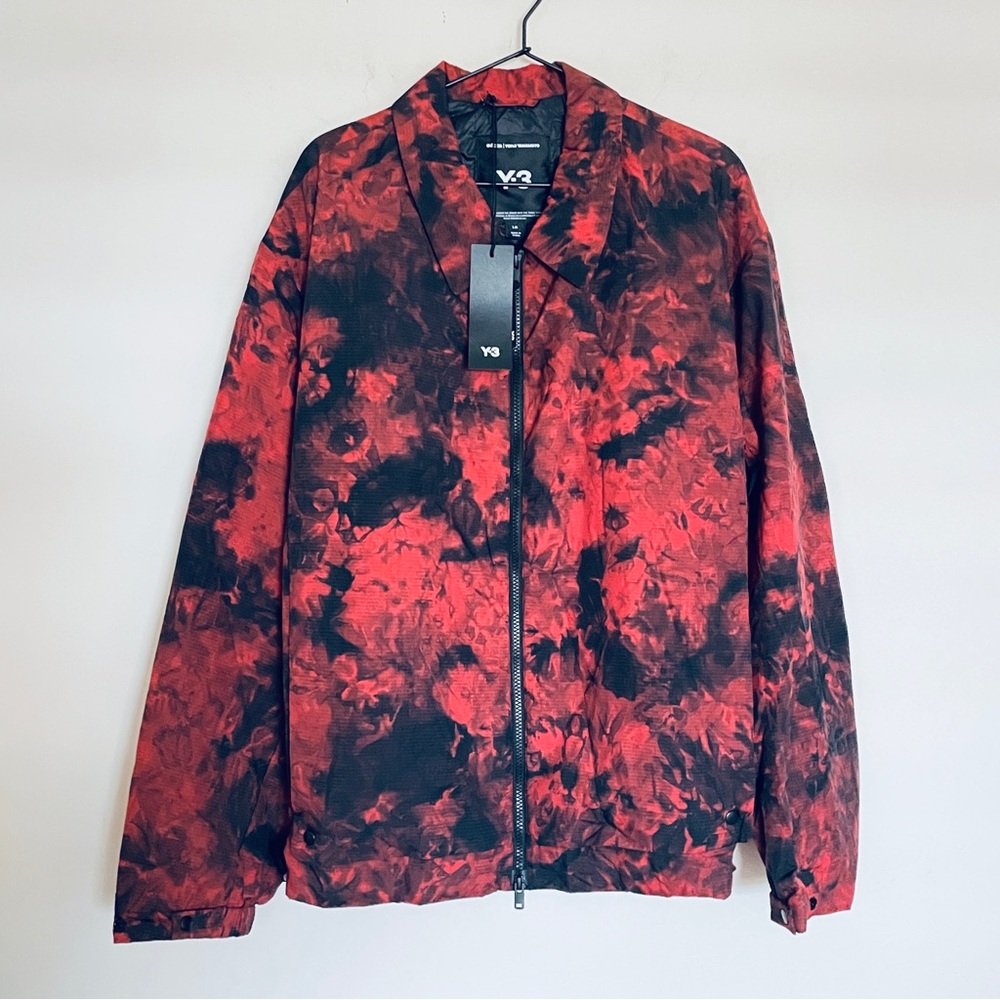 Adidas x Y-3 Pertex® AOP Padded Comfortable Casual Jacket Size Large KA7489